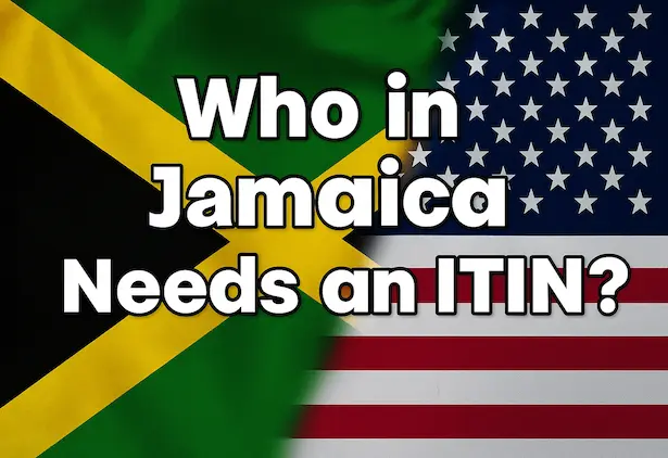 ITIN Application from Jamaica