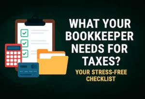 Bookkeeping for Taxes