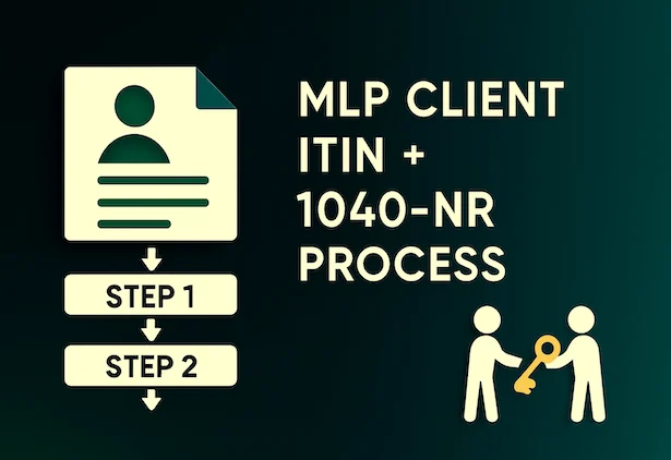 MLP Tax Flow For Nonresidents