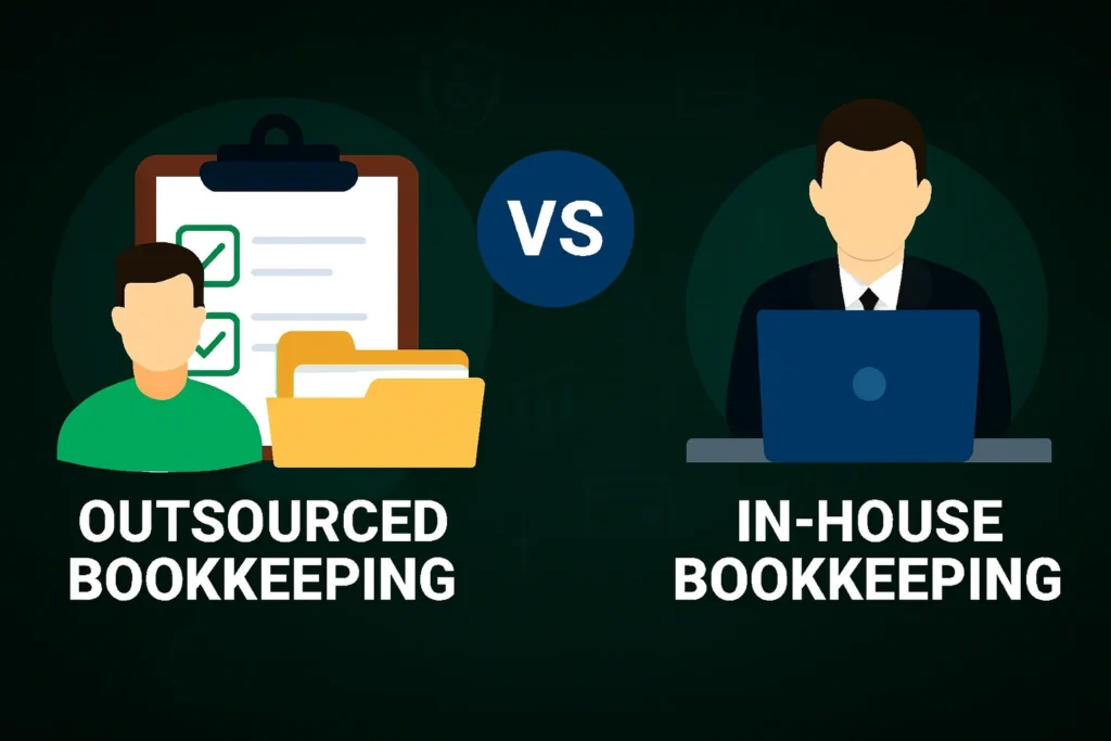 Outsourced vs in house bookkeeping