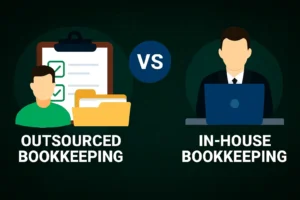 Outsourced vs in house bookkeeping