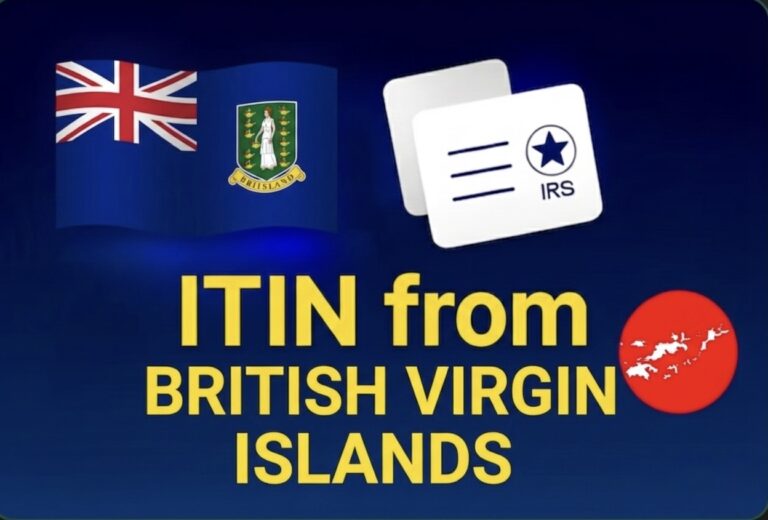 ITIN application from British Virgin Island: 2026 Guide