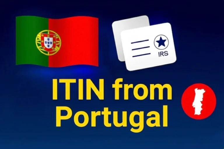 ITIN application from Portugal: 2026 Guide